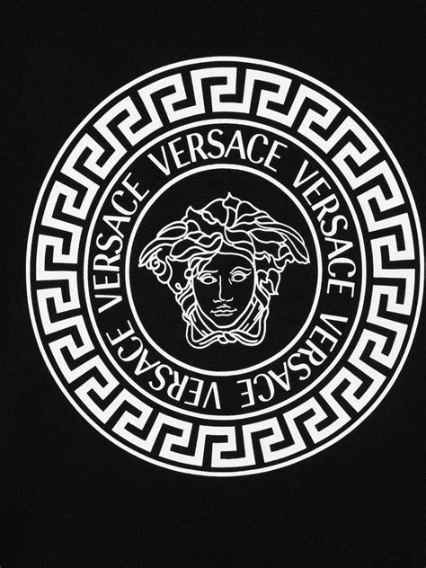 Versace Kids' Very Versace Logo Graphic T